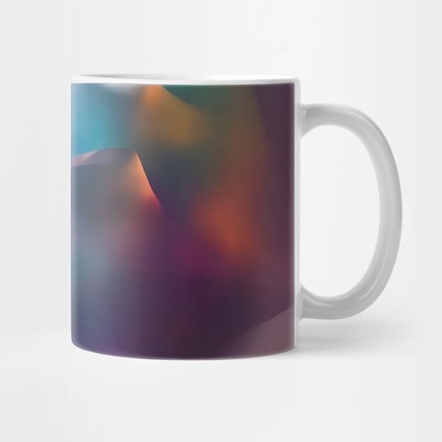 ABSTRACT MULTICOLORED SMOKE DESIGN, PHONE CASE by ZARBIT